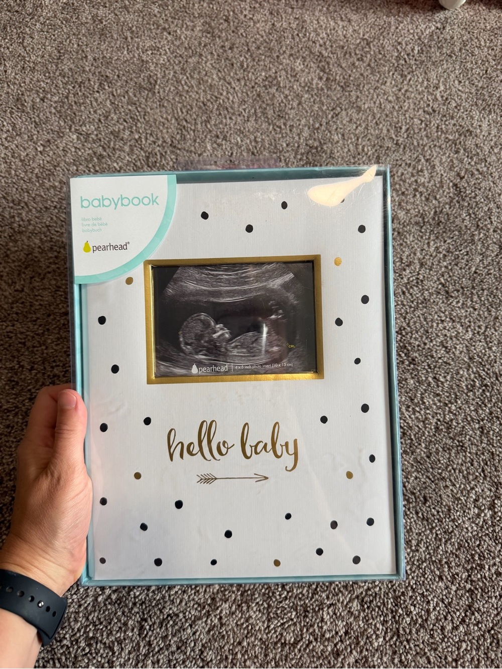 Pearhead Hello Baby Babybook